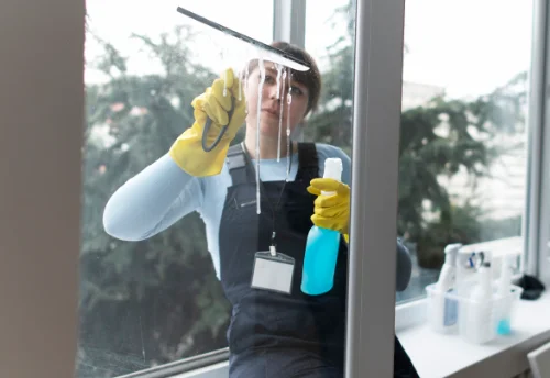 Nettoyage de vitres intérieures et extérieures à Saint-Cernin